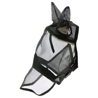 Fly mask EQUITHÈME "Comfort" | black