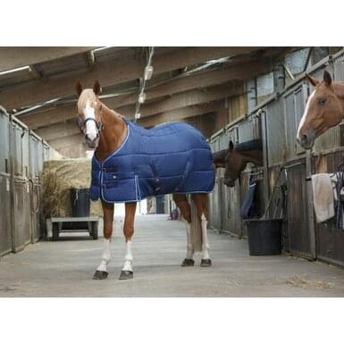 RIDING WORLD stable blanket | navy blue