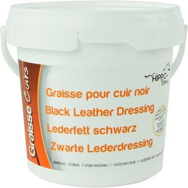 HIPPOTONIC Leather Grease | black| (500 ml)