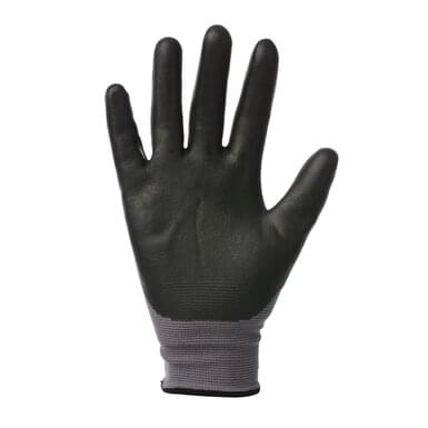 Gloves RIDING WORLD "Groom" | gray / black