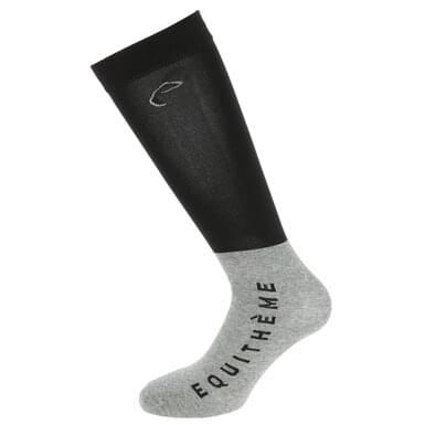 Socks EQUITHÈME "Compet" | 2 pairs | 31 - 35 | red / light gray