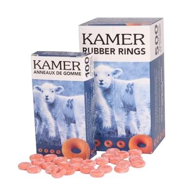 KAMER rubber rings castration (100 pieces)
