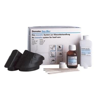 Demotec Easy Bloc Klauenbehandlungs-Set | 12 Behandlungen