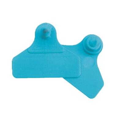 Ear tag Large + Large (45 mm x 55 mm) | 20 pieces | blue
