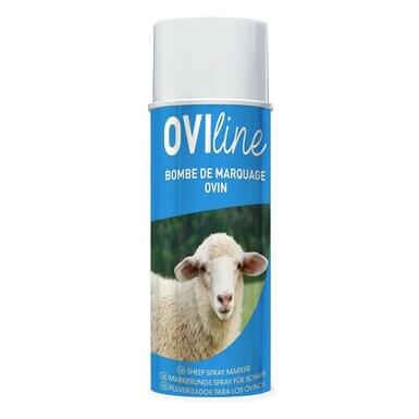 OVI Line livestock sign spray for sheep (500 ml) |blue