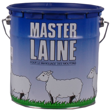 Master Laine stamping ink for sheep (4 kg) | blue