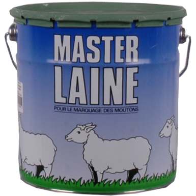 Master Laine Stempelfarbe für Schafe (4 kg) | grün 8  