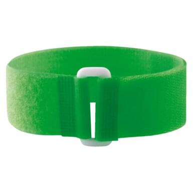 KAMER restraint strap with loop (3.8 cm x 41 cm) | 5 pieces | neon green