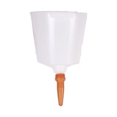 Tétiblue plastic calf feeder bucket (7 L) | white