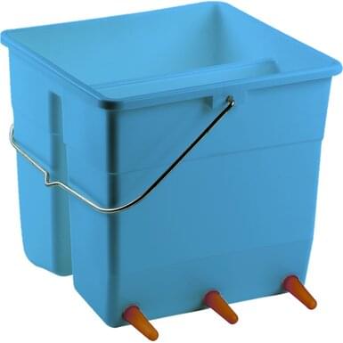 Tétiblue polyethylene lamb drinking bucket (11 L) | blue