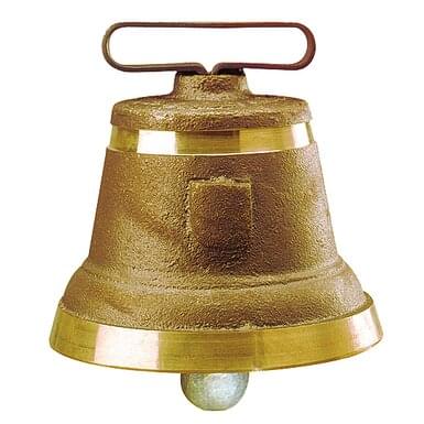 KAMER brass bell alpine style | ø 67 mm | strap width 35 mm
