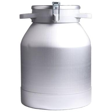 Aluminum milk jug with lid (20 L) | without handle