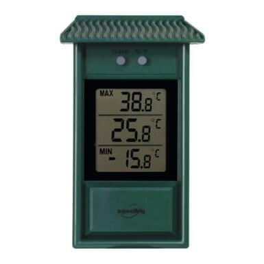KAMER Digitalthermometer | grün (80 mm x 132 mm x 30 mm)