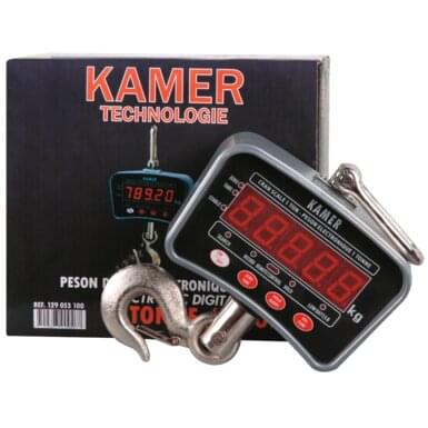 KAMER Digital scale with LED display (1000 kg)