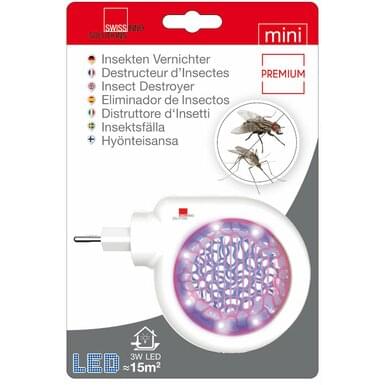 SWISSINNO insect killer LED Premium | 3 W | 15 sqm