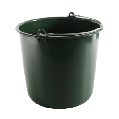 Plastic universal food bucket | green