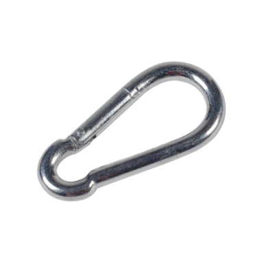 horizont Snap hook | nickel-plated | (50 mm x 5 mm) | 5 pieces