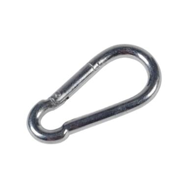 horizont Snap hook | nickel-plated | (60 mm x 6 mm) | 5 pieces