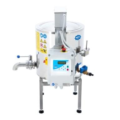 Milky pasteurizer (50 L) | with mixer