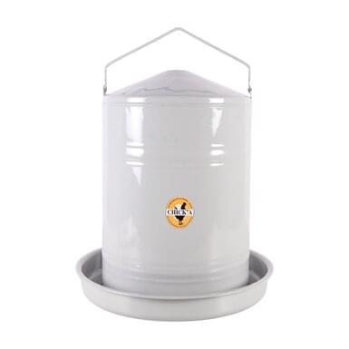 Metall Hühnertränke 20 L | Epoxid beschichtet