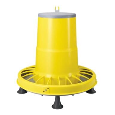 Compacta poultry feeder | plastic | yellow (15 kg)