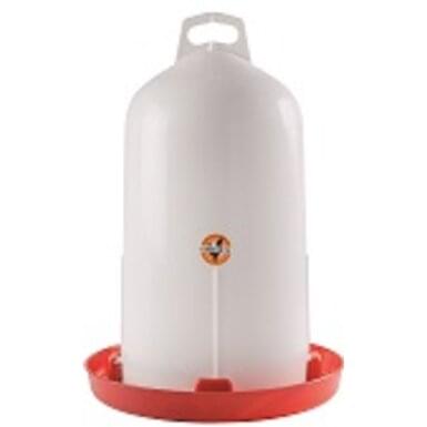 Double cylinder plastic drinker for poultry (12 L)