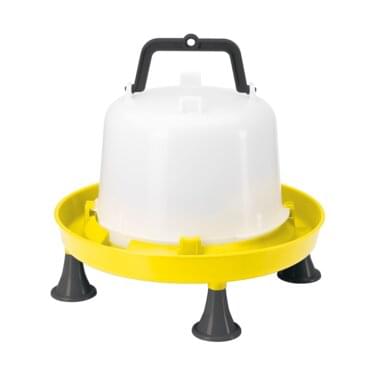 Plastic drinker for chickens with stand (5 L)