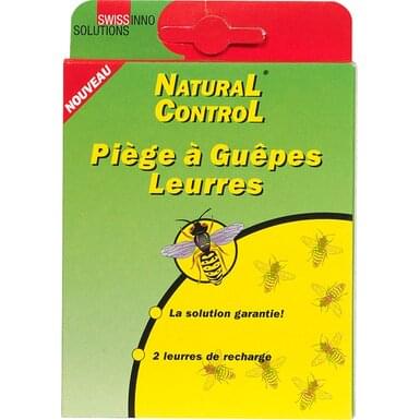 SWISSINNO Ersatzköder für Wespenfalle Natural Control | 2 Stück
