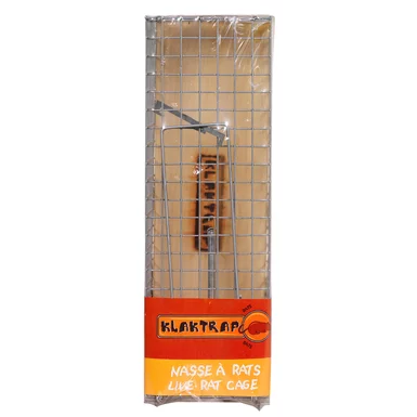 KLAKTRAP live rat trap with wooden base (28 cm)