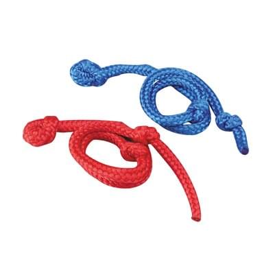 VINK birth rope nylon (105 cm) | 2 pieces | red and blue
