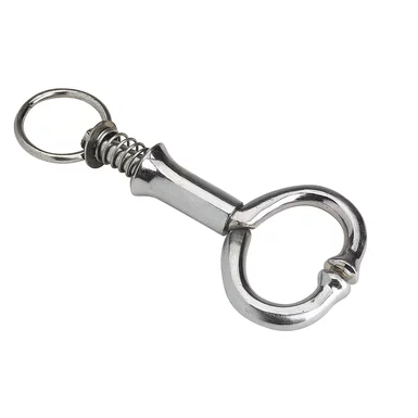 Cow Nose Ring, Cattle Nose Ring Stainless Steel Bull Cow Cattle Nose Ring  Automatic Cow Spring Nose Pliers Cattle Nose Clamp