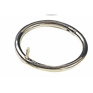 KAMER bull nose ring | nickel-plated steel (ø 80 mm)