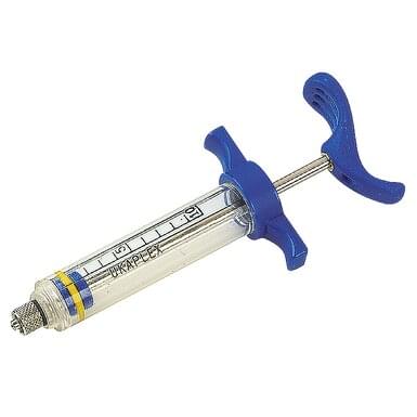 Demaplast plexiglass dosing syringe with Luer-Lock connection (10 ml)