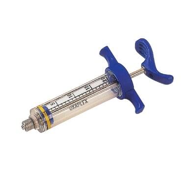 Demaplast plexiglass dosing syringe with Luer-Lock connection (20 ml)