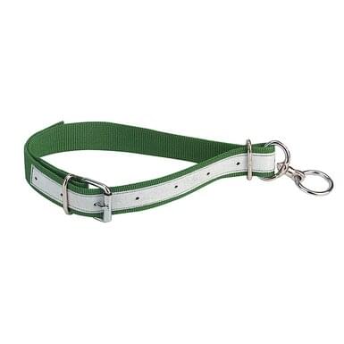 KAMER nylon calf neck strap | leather reinforced (80 cm) | green