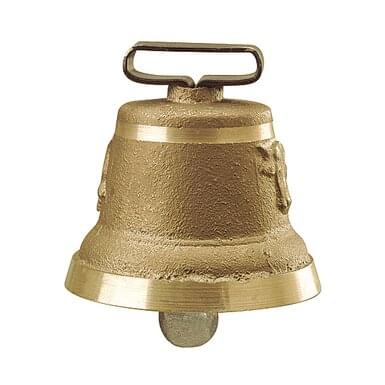 KAMER brass bell alpine style | ø 57 mm | belt width 30 mm