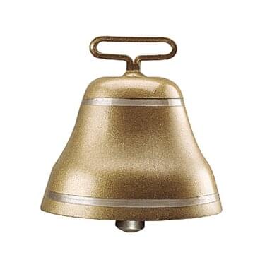 KAMER steel bell round | bronze color | ø 125 mm | belt width 50 mm