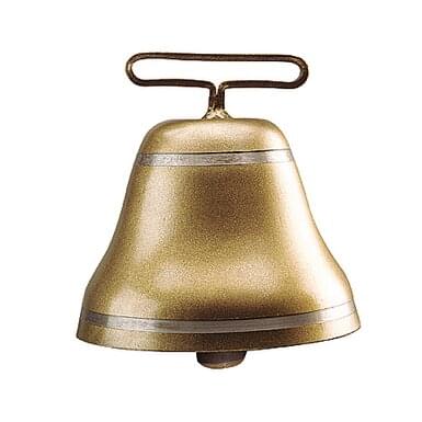 KAMER steel bell round | bronze color | ø 145 mm | belt width 82 mm