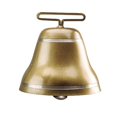 KAMER steel bell round | bronze color | ø 165 mm | belt width 82 mm