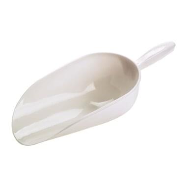 KAMER plastic feeding scoop | white (2 L)