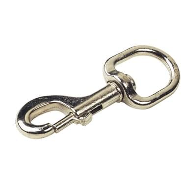KAMER snap hook with eye (30 mm) | round