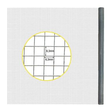 horizont vole grid | galvanised | mesh size 6.3 mm | 2.1 x 1.1 m