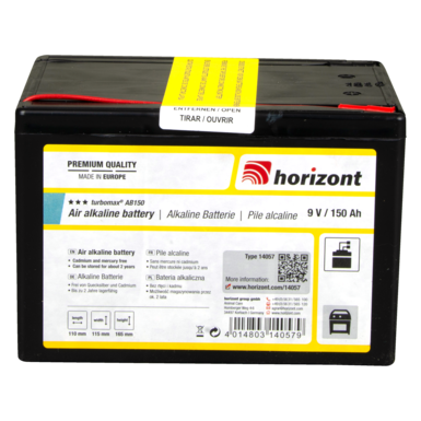 horizont 9 V alkaline battery | turbomax® AB150