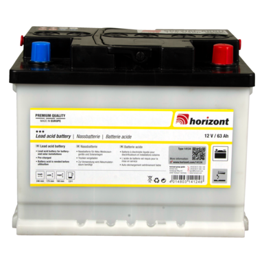 horizont Special battery solar 63 Ah /12 V