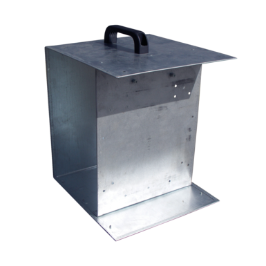 horizont Galvanized carrying box for 12 volt devices