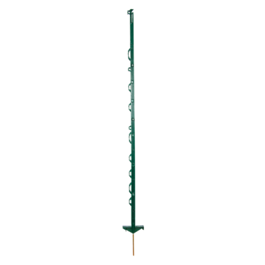 horizont Kunststoffpfahl ranger® I 138 cm I grün I 5 Stück | Doppeltritt 