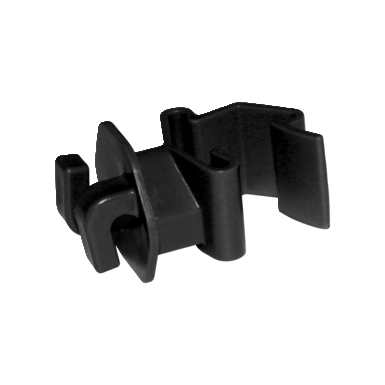 horizont rope insulator for T posts | black | 25 pieces in a bag
