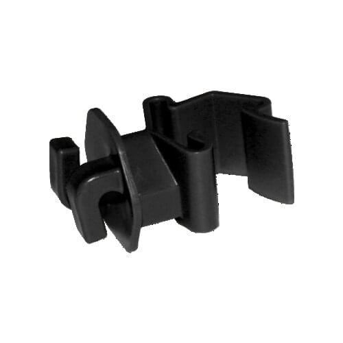 horizont Seilisolator für T Posts | schwarz | 25 Stück im Beutel 