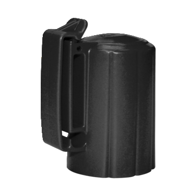 horizont top insulator for T posts | black | 25 pieces in a bag 