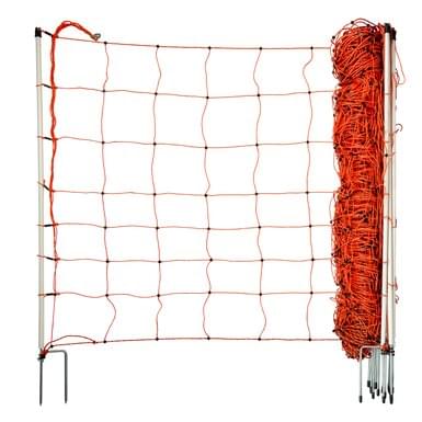 horizont Schafnetz farmer®| PVC Pfähle| 90 cm hoch | 50 m lang | elektrifizierbar